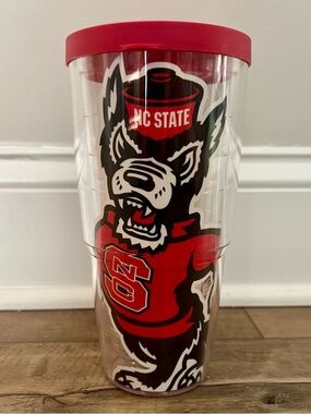 tervis NC State Red Wolf Graphic Tumbler with Red Lid